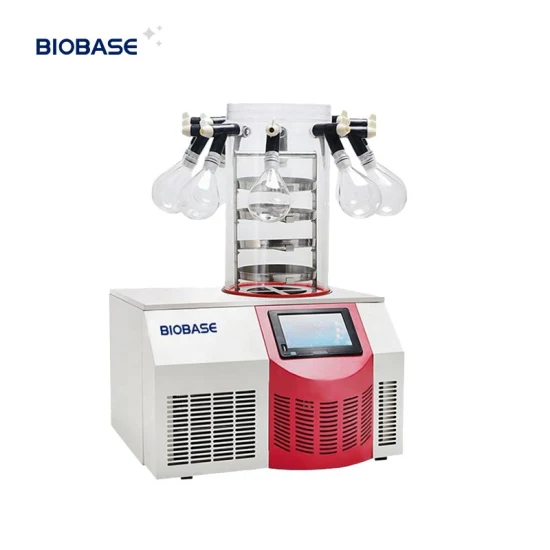 Secador por congelación al vacío del liofilizador de la máquina de liofilización de alimentos de laboratorio de Biobase