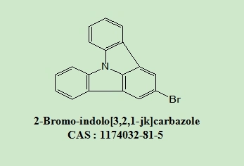 Intermedios OLED 2-Bromo-Indolo[3, 2, 1-Jk] 1174032-81-5