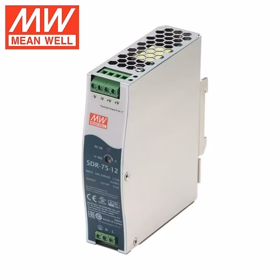Controlador LED Nueva fuente de alimentación conmutada de serie de salida única SMPS a prueba de lluvia DC 12V 120W