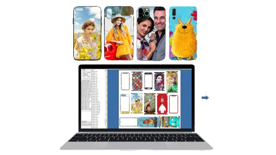 Impresora de calcomanías móviles Software de diseño 3D para teléfonos celulares