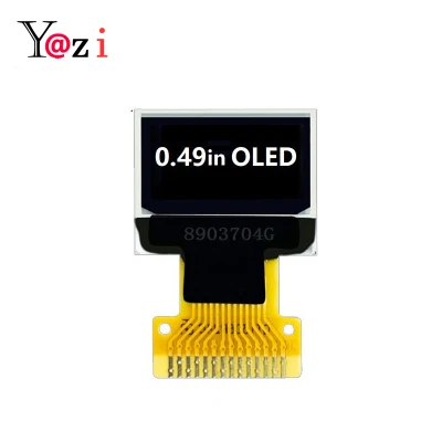 0.91pulgadas OLED DOT Matrix 128X32 Driver IC SSD1306z Blue 0.91''oled Display Soldadura 12pin OLED 0.91 128X32